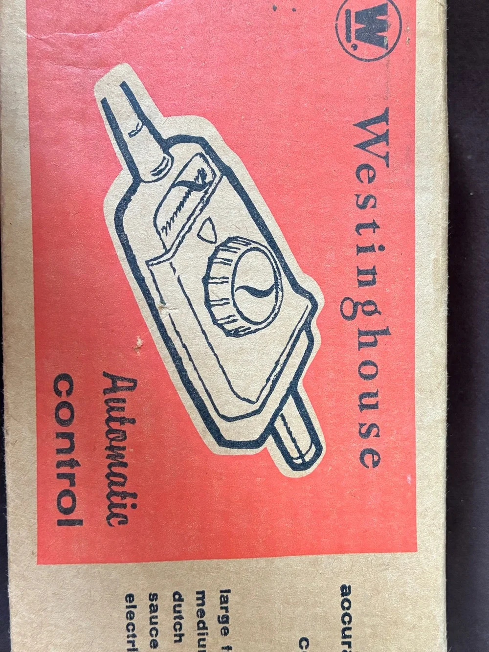 Westinghouse control switch
